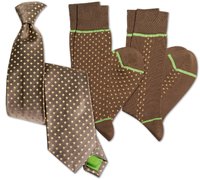Носки и галстук Stanley Lewis (подарочный набор)